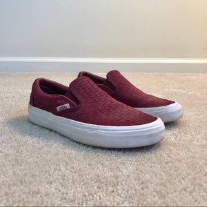 Classic Slip-on Maroon Vans